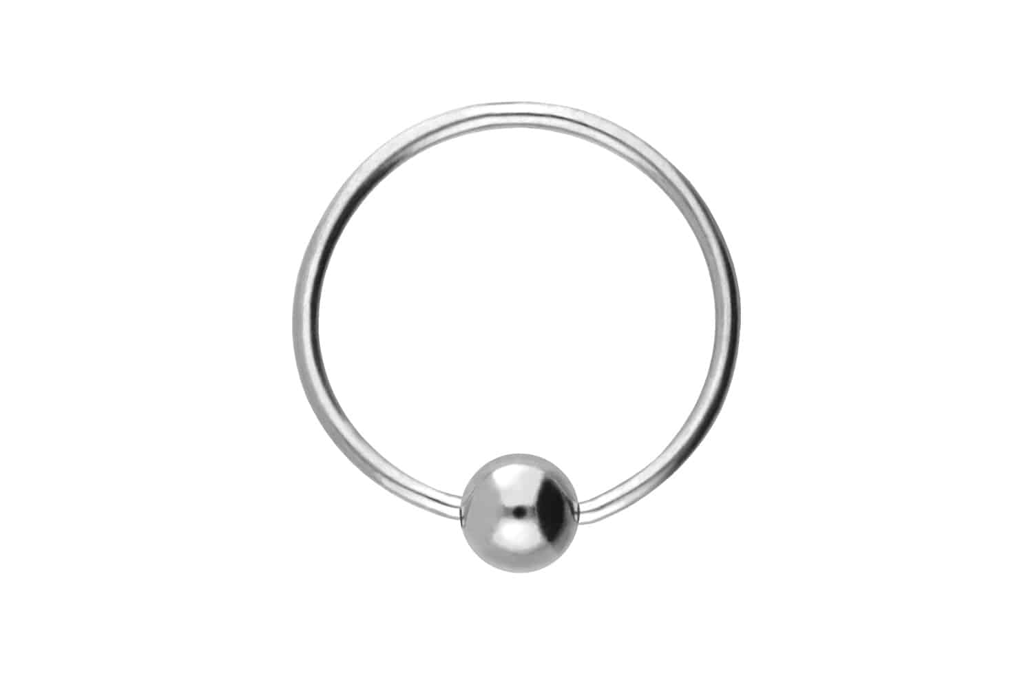 Chirurgenstahl O-Ring KUGEL - biegbar von Piercingline